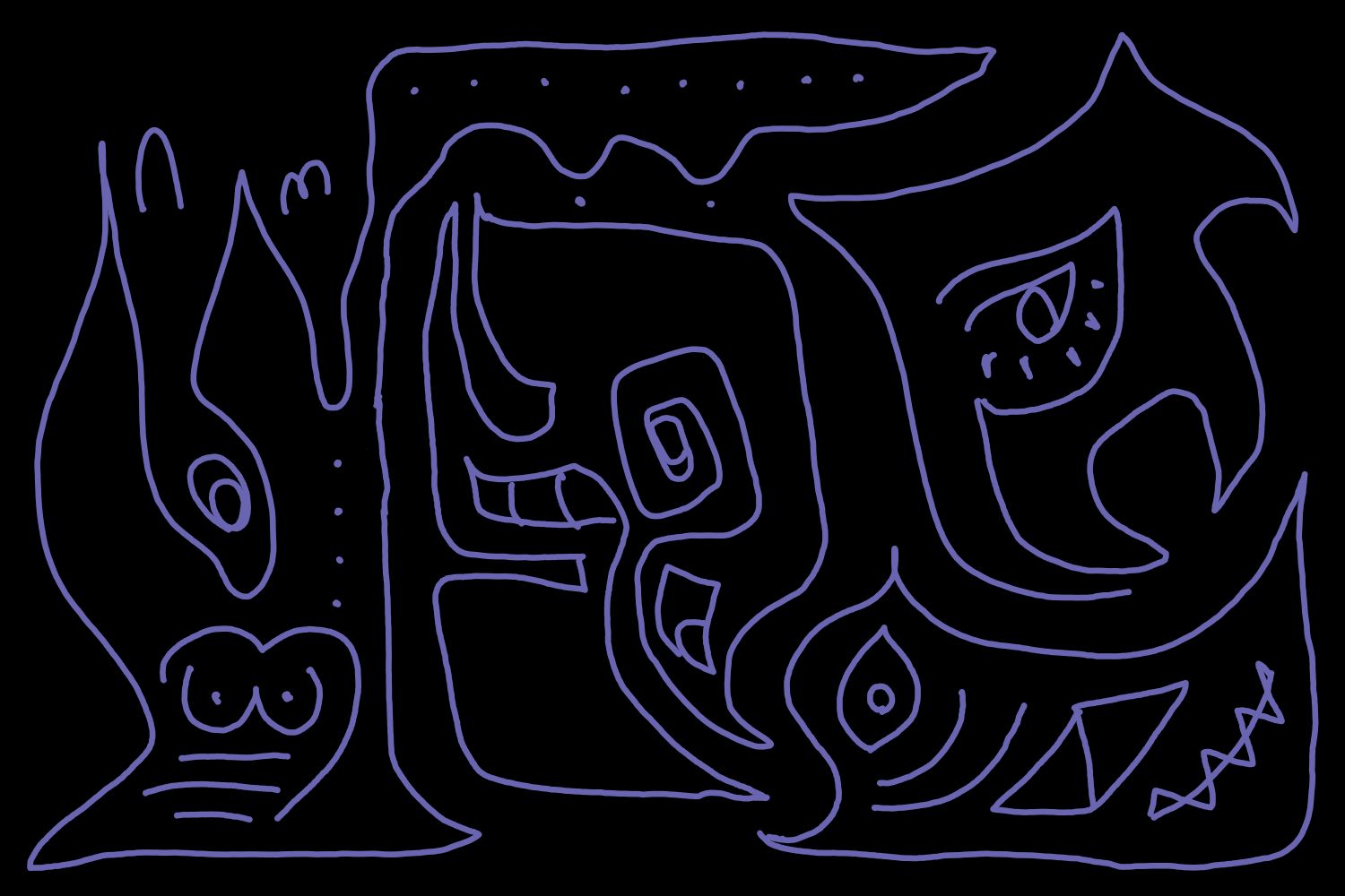 dessins bizzarri